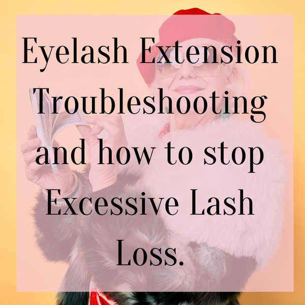 Lash Extension troubleshooting and excess lash loss.