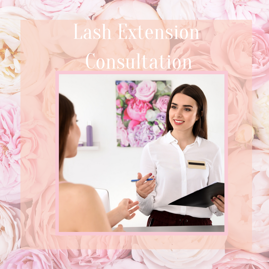 Client Consultation - Eyelash Extensions