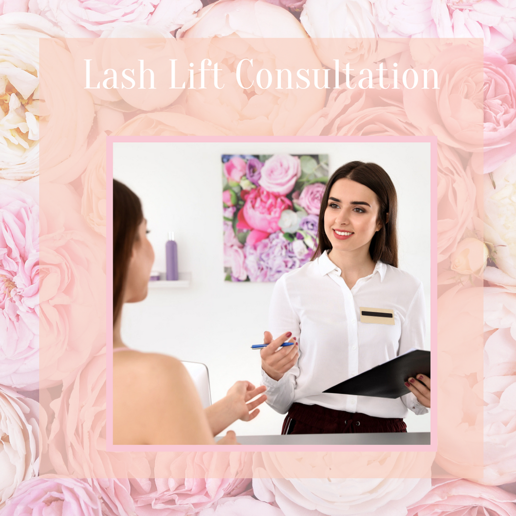 Client Consultation - Lash Lifting
